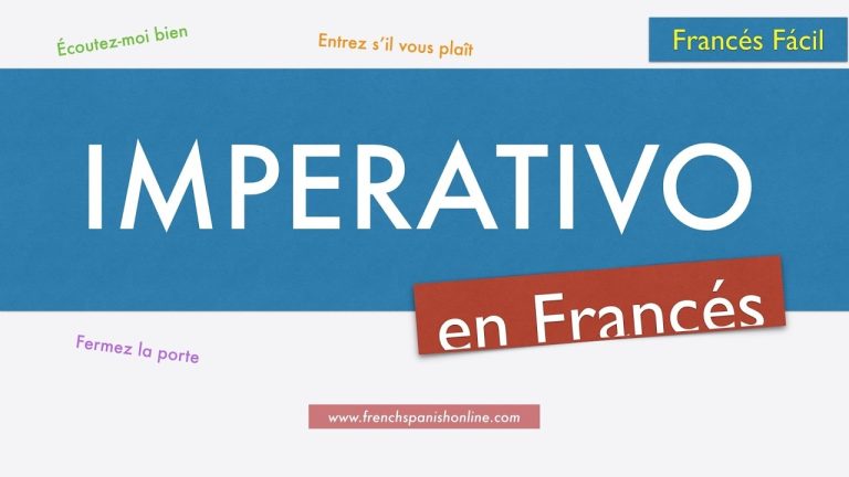 Descubre el secreto para dominar el imperativo en francés: ¡Aprende cómo se forma en tan solo unos pasos!